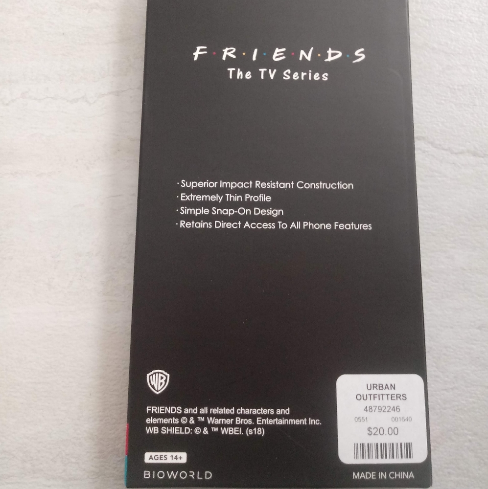 New Friends Tv Series iPhone X / XS Hardshell Phone Case - Picture 2 of 5